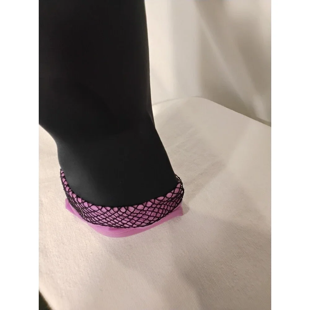 Women's Mania Purple Heel Pant By Shiver Size Medium Canada N W T